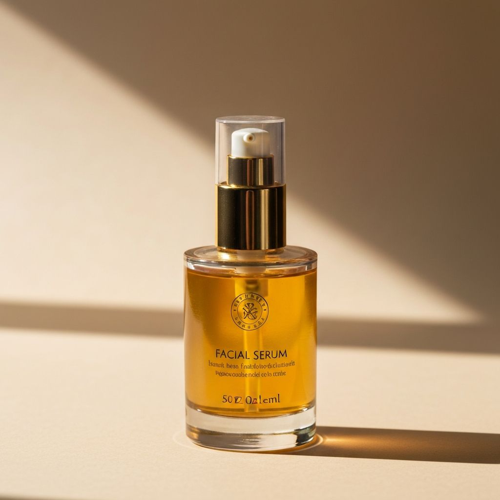 Women's nourishing face serum